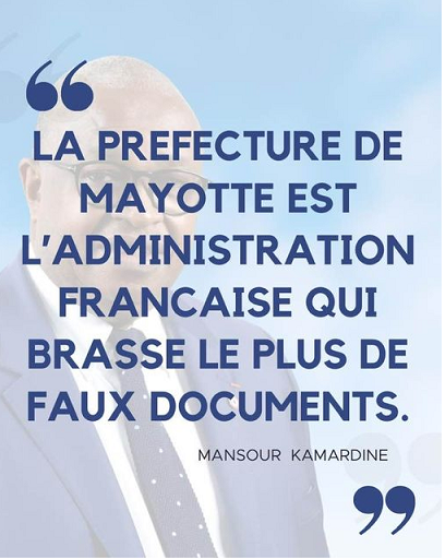 «Mayotte aime la France, les Comoriens sa nationalité»