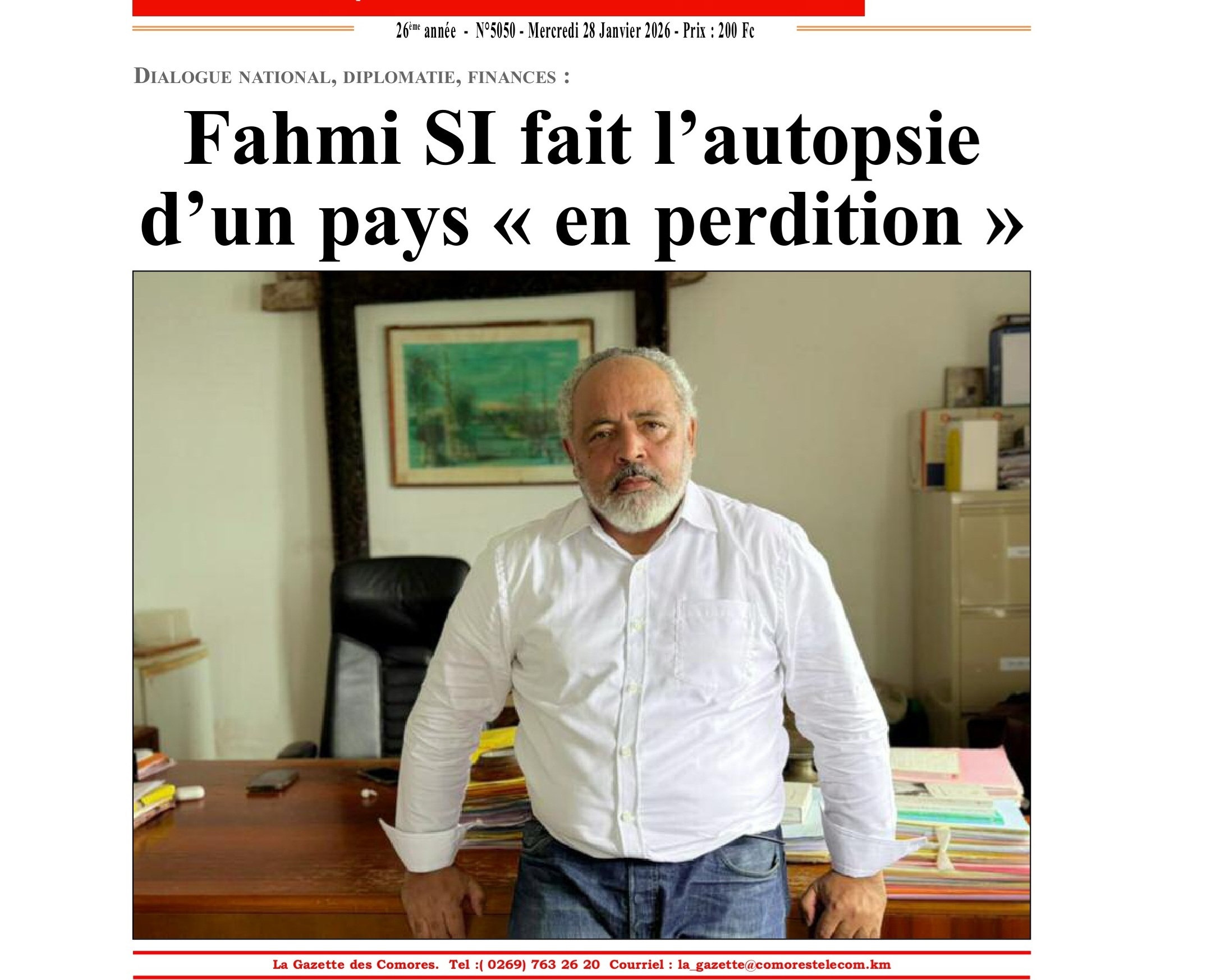 Pour la présidence tournante, mais contre toute révision constitutionnelle